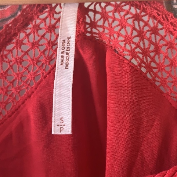 Free People Rain or Shine Boho Mini Dress S - Picture 7 of 13